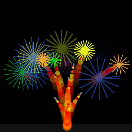 Fireworks Happy Holidays iOS App