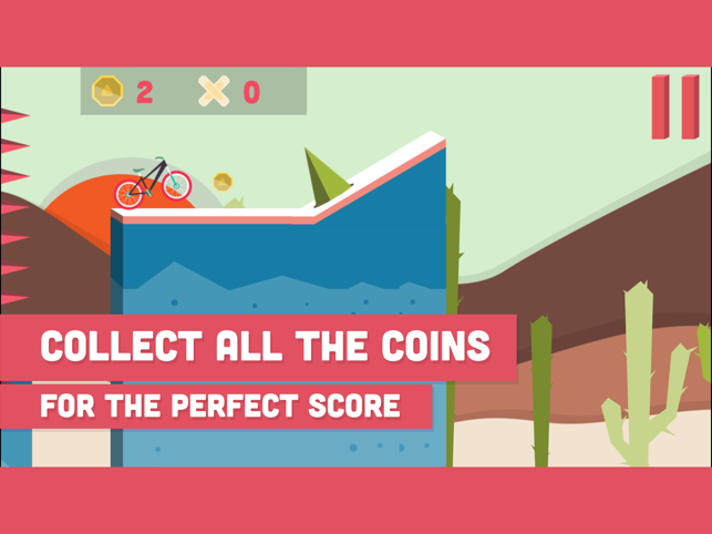 Bike Run - Flat Design Finite Runner, game for IOS