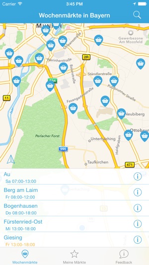 Wochenmärkte in Bayern(圖1)-速報App