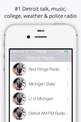 Detroit GameDay Radio for Live Sports – Lions and Red Wings Edition screenshot 3