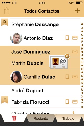 Contacts Pro for iPhone screenshot 3