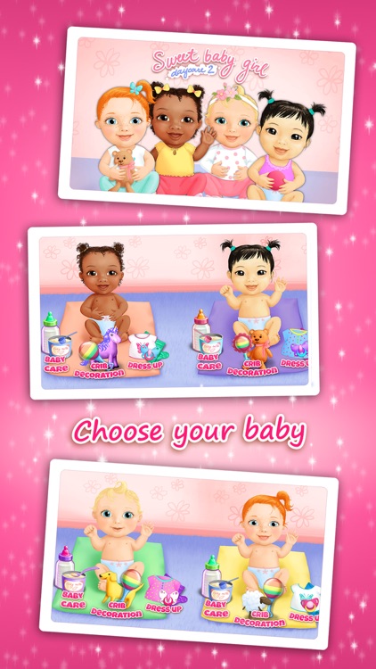 Sweet Baby Girl - Daycare 2 Bath Time and Dress Up Mini Games (No Ads) screenshot-0