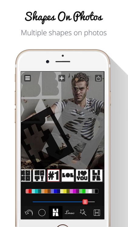 Shape on Photo - Overlay & Frame for Instagram