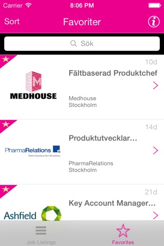 Pharmajobb screenshot 3