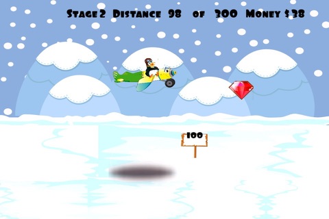 Flying Penguin Saga PRO - Crazy Wings Launch Mania screenshot 2