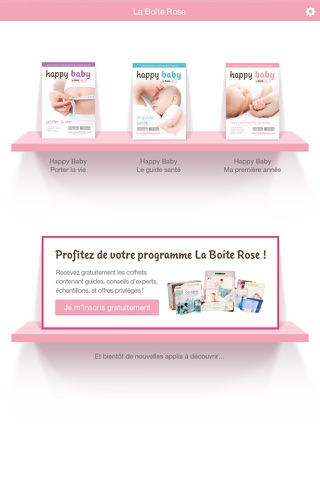 La Boîte Rose – Le programme avantages des futurs et jeunes parents screenshot 2