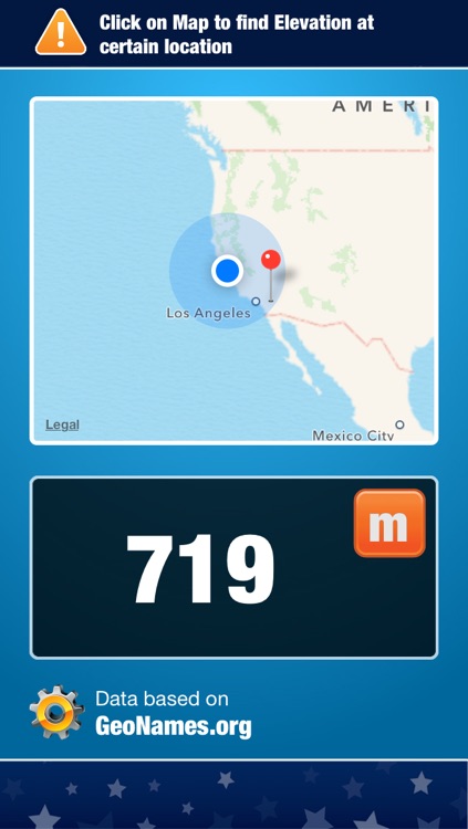 Map Elevation and Altitude Tool for Height Measure