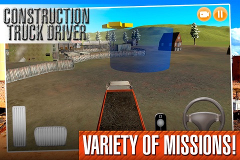 Construction Truck Driver 3D screenshot 4