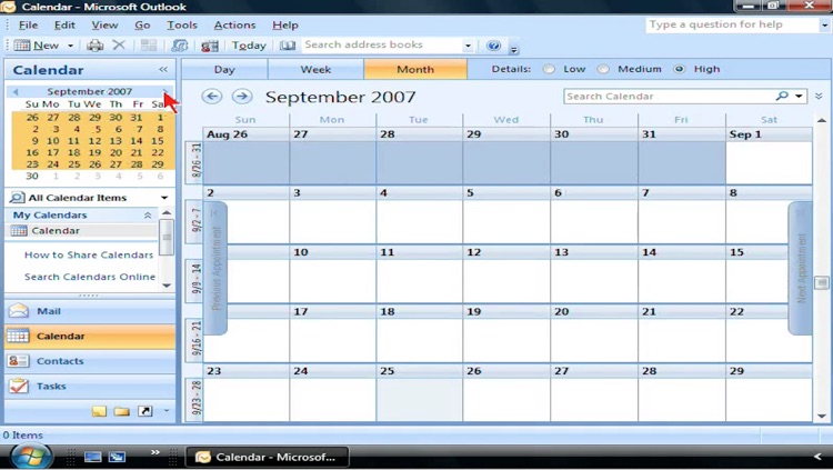 Video Training for Office Outlook