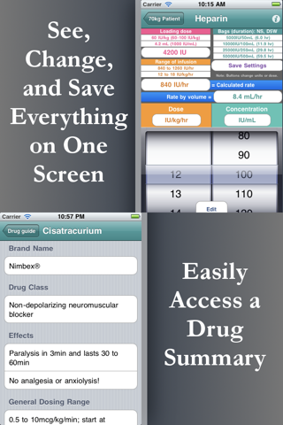 ICU Drips Management of IV Critical Care and Emergency Drugs screenshot 4