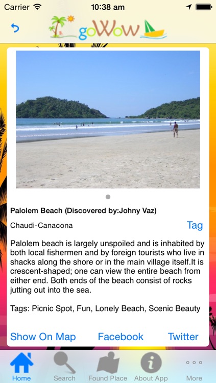 GoWow GOA: Travel Guide App