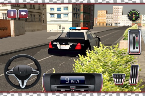 3D Cop Duty Simulator - crazy simulation and parking action game for drivers screenshot 2