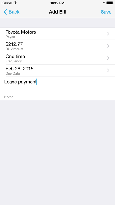 How to cancel & delete Bill Reminders from iphone & ipad 3