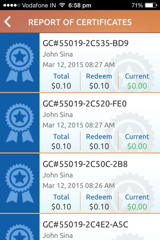 CGC Merchant Application screenshot 4