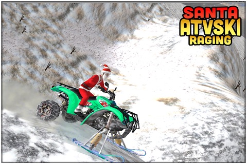 Santa ATV Ski Raging screenshot 3