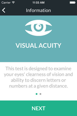 Eye Examination screenshot 2