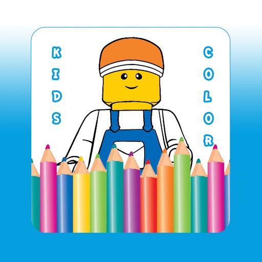 Kids Game Coloring Pages Lego City Edition ( Unofficial ) icon