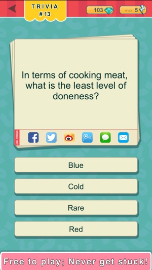 Trivia Quest™ Food & Drink - trivia questions(圖4)-速報App