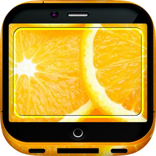 Orange Gallery HD - My Splash Effects Retina Wallpapers , Themes and Backgrounds icon