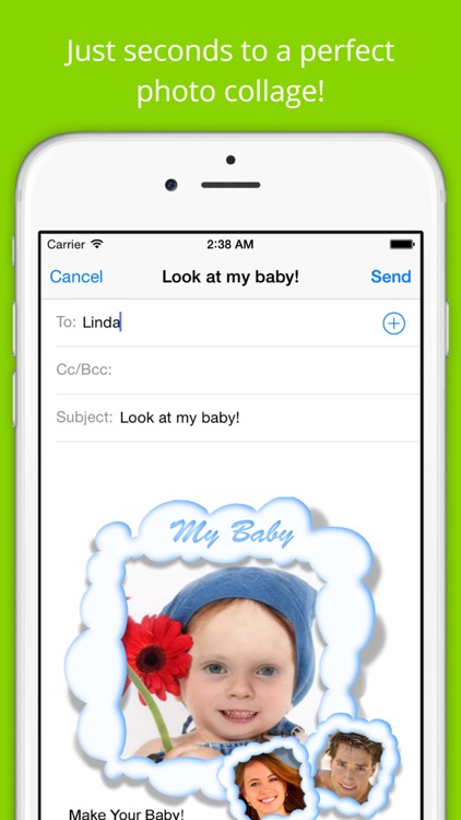 BabyMaker: Funny Baby Face out of Parents' Pictures - Make a Photo Collage! screenshot-4