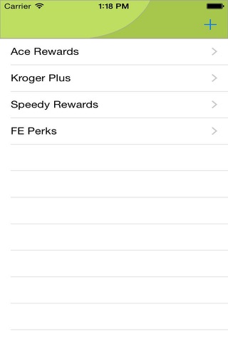 Mobile Key Ring - Barcode Rewards Shopper's Card screenshot 3