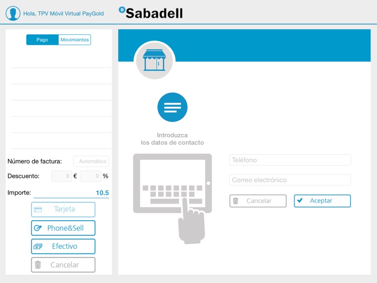 TPV Móvil Sabadell screenshot-4