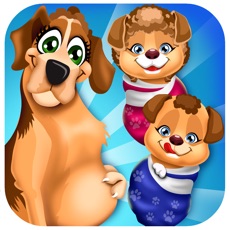 Activities of Mommy's Newborn Baby Pet Doctor Salon - my new puppy twins spa games!