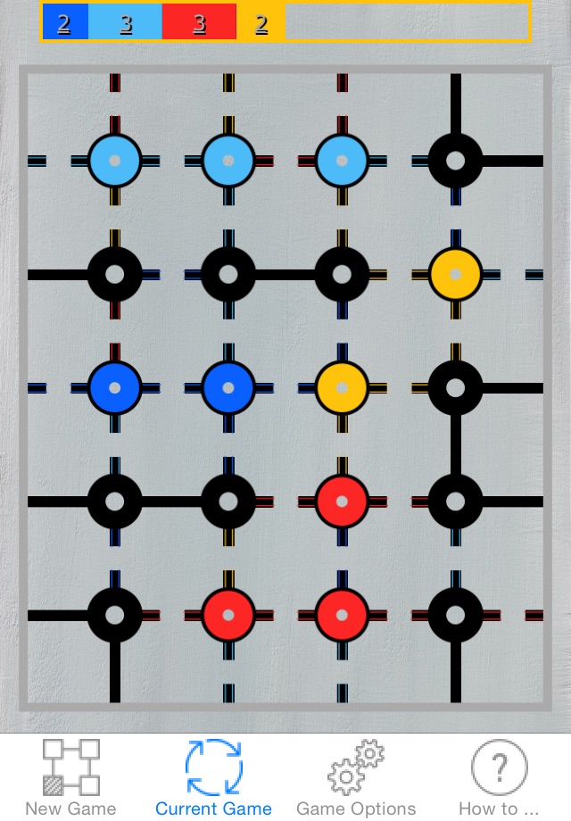 Dots & Boxes - with Triangles & Hexagons, Coins & Strings screenshot 3