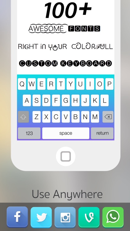 Font Changer - Color Keyboard Themes & Custom Fonts Keyboard