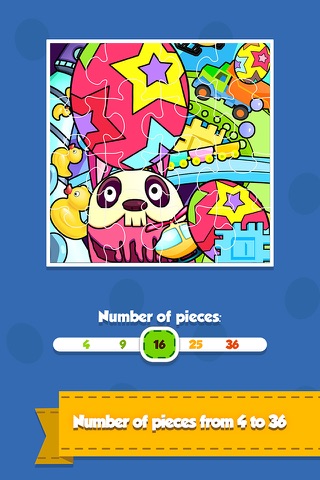 Magic Easter Jigsaw Puzzle: Bunny Baby Fun - Kids & Toddlers Game screenshot 2