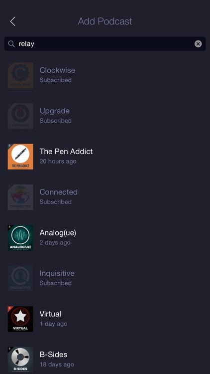 Network - Minimal Podcast Player screenshot-3