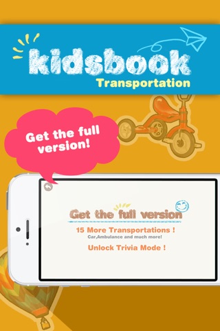 KidsBook: Transportations - HD Flash Card Game Design for Kids screenshot 4