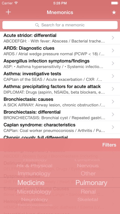 Med Mnemonics