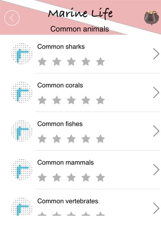 Marine Life Words search screenshot 3