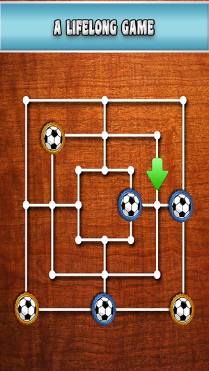 Soccer Caps Morris Tic Tac Toe - 3 in a row Nine Men's Morri(圖4)-速報App