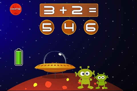 123 Space Math Lite screenshot 2
