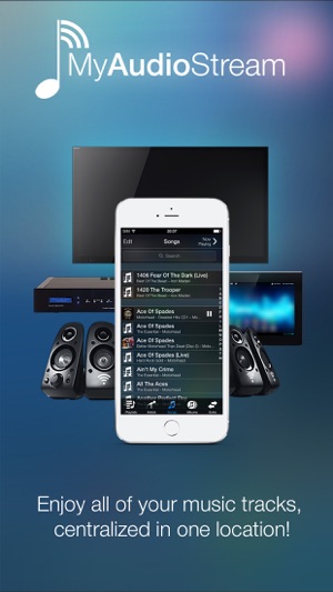 MyAudioStream Pro UPnP audio player and 