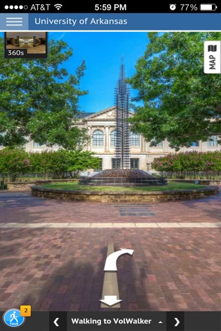 University of Arkansas screenshot 2