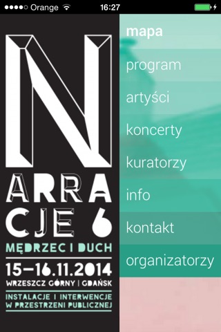 Narracje 2014 Gdańsk screenshot 2