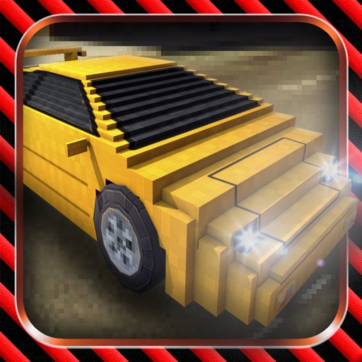 Car Craft Survival - Cube Sport Cars Block City Multiplayer Racing Game icon