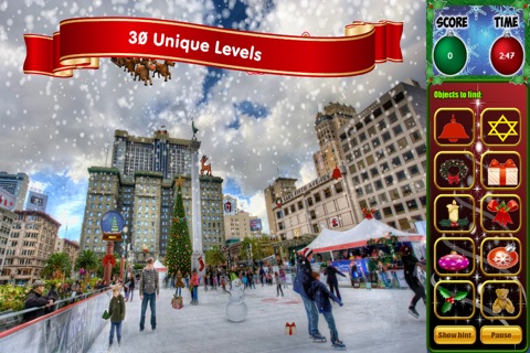 Hidden Objects Christmas Around The World screenshot 3