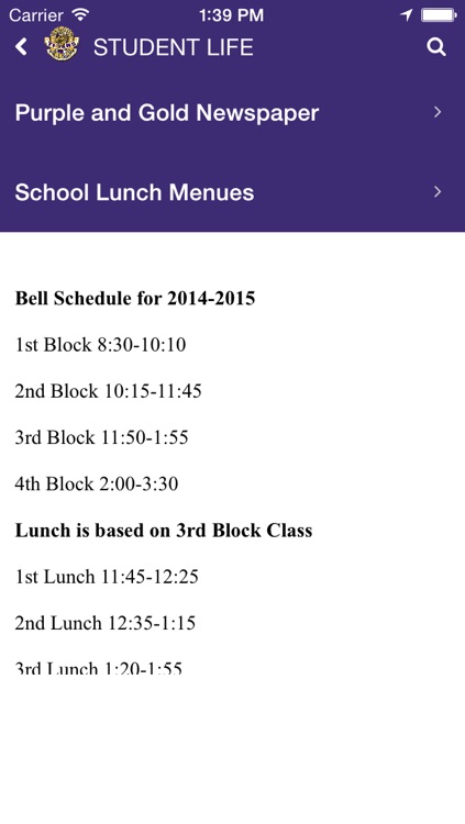 Wilson High School screenshot-4