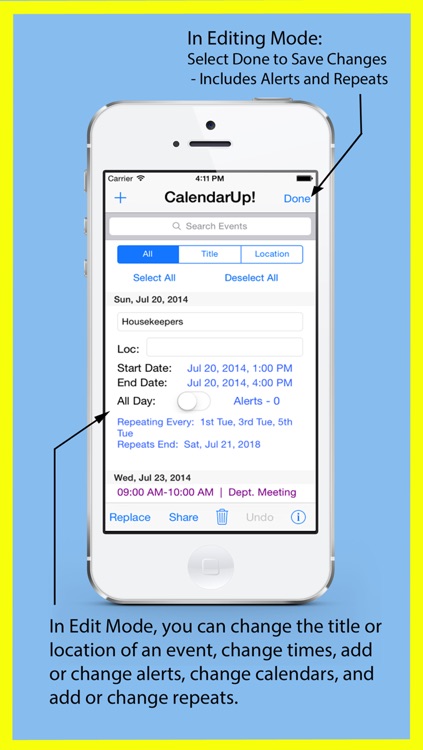Calendar Upgrade - Makes scheduling easy screenshot-4