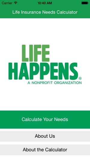 Life Happens Needs Calculator