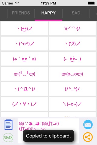 Cool Textual Emoticons screenshot 2
