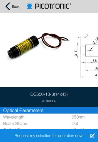 Picotronic Laserfinder screenshot 2