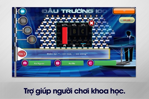 Đấu Trường 100 - chơi game thử thách trí tuệ hay, vui, hot, phiên bản mới nhất screenshot 4