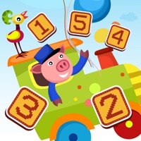 All Aboard Counting Game for Children learn to count 1 - 10 with Train and Animals