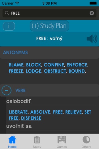 Slovak Dictionary screenshot 2