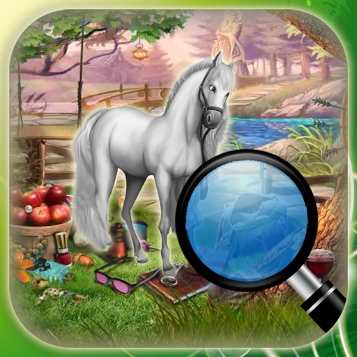 Hidden Objects Of A Green Tea iOS App